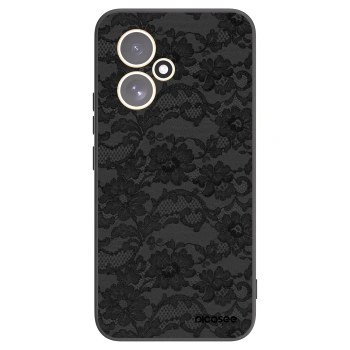 Picasee silikonowe czarne etui na Honor 400 5G - Dark Elegance