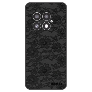 Picasee silikonowe czarne etui na OnePlus 13 5G - Dark Elegance