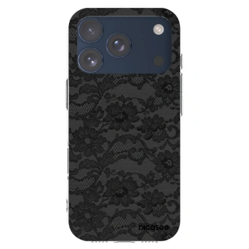 Picasee silikonowe przeźroczyste etui na Apple iPhone 17 Pro - Dark Elegance