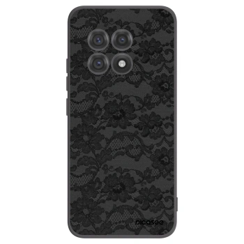 Picasee silikonowe czarne etui na OnePlus 13R 5G - Dark Elegance