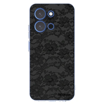 Picasee silikonowe przeźroczyste etui na Xiaomi Redmi 15C 4G - Dark Elegance