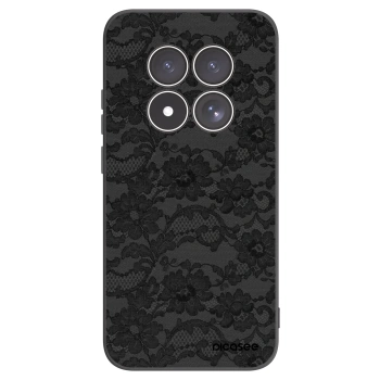 Picasee silikonowe czarne etui na Xiaomi Redmi Note 15 Pro 4G - Dark Elegance