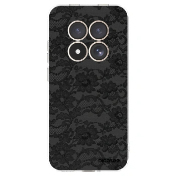 Picasee silikonowe przeźroczyste etui na Xiaomi Redmi Note 15 Pro 4G - Dark Elegance