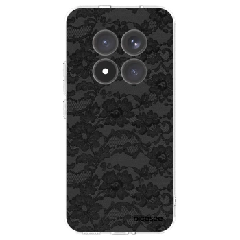 Picasee silikonowe przeźroczyste etui na Xiaomi Redmi Note 15 Pro+ - Dark Elegance