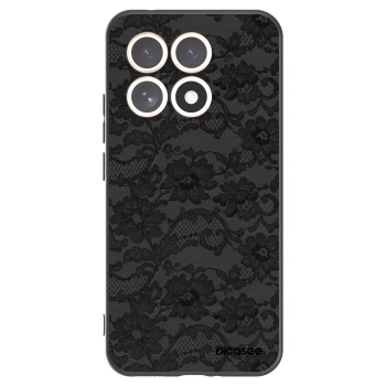 Picasee silikonowe czarne etui na Xiaomi 15T - Dark Elegance