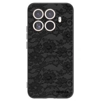 Picasee silikonowe czarne etui na Xiaomi 15T Pro - Dark Elegance