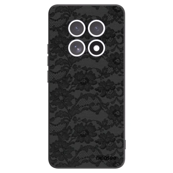 Picasee silikonowe czarne etui na Xiaomi Redmi Note 15 - Dark Elegance