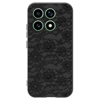 Picasee silikonowe czarne etui na Xiaomi 17 - Dark Elegance