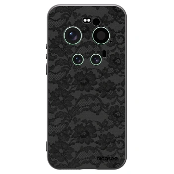 Picasee silikonowe czarne etui na Xiaomi 17 Ultra - Dark Elegance