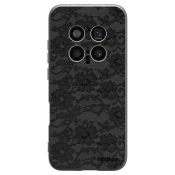 Picasee silikonowe czarne etui na Honor Magic8 Pro 5G - Dark Elegance