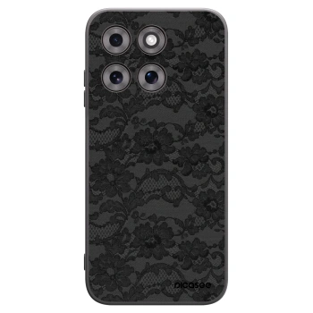Picasee silikonowe czarne etui na Motorola Moto G77 - Dark Elegance