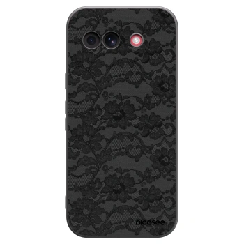 Picasee silikonowe czarne etui na Google Pixel 10a - Dark Elegance
