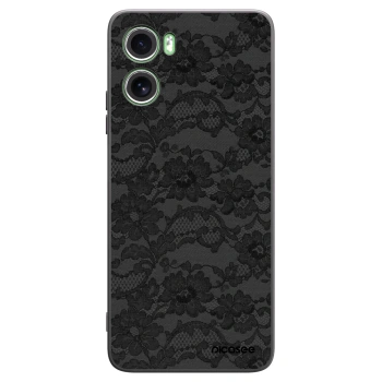 Picasee silikonowe czarne etui na Motorola Moto G06 - Dark Elegance