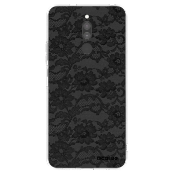 Picasee silikonowe przeźroczyste etui na Xiaomi Redmi 8 - Dark Elegance