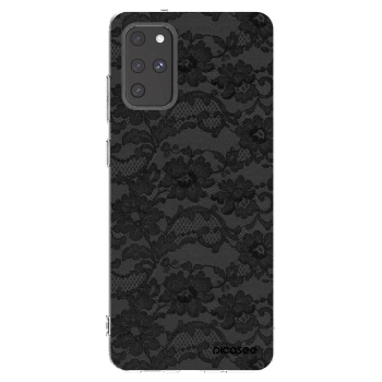 Picasee silikonowe przeźroczyste etui na Samsung Galaxy S20+ G985F - Dark Elegance