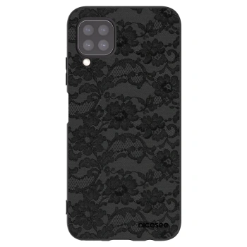 Picasee silikonowe czarne etui na Huawei P40 Lite - Dark Elegance