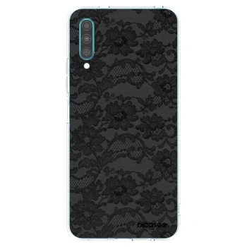 Picasee silikonowe przeźroczyste etui na Samsung Galaxy A30s A307F - Dark Elegance