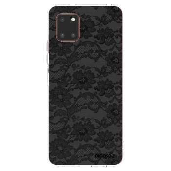 Picasee silikonowe przeźroczyste etui na Samsung Galaxy Note 10 Lite N770F - Dark Elegance