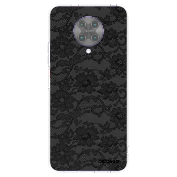 Picasee silikonowe przeźroczyste etui na Xiaomi Poco F2 Pro - Dark Elegance
