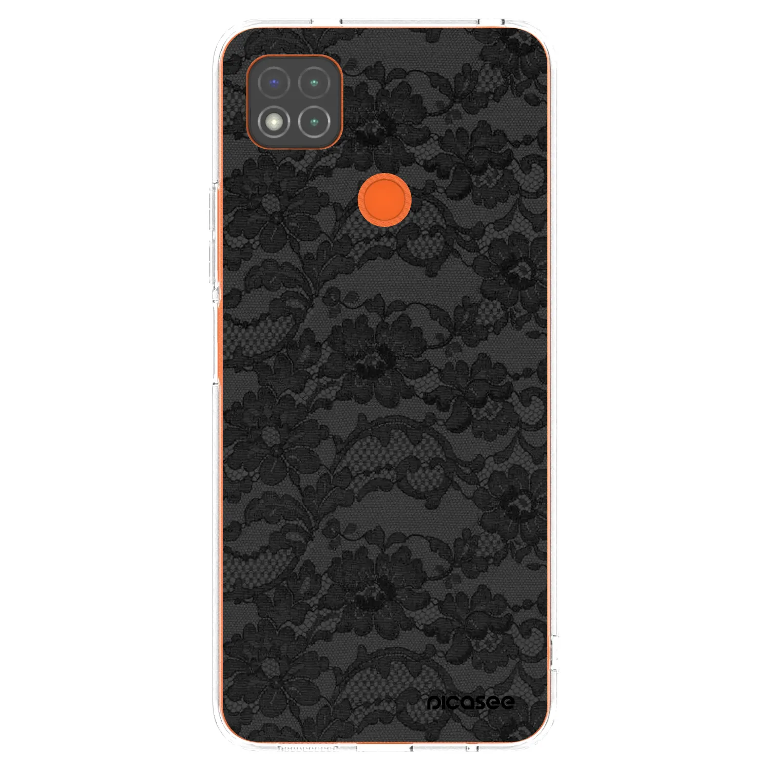 Picasee silikonowe przeźroczyste etui na Xiaomi Redmi 9C - Dark Elegance