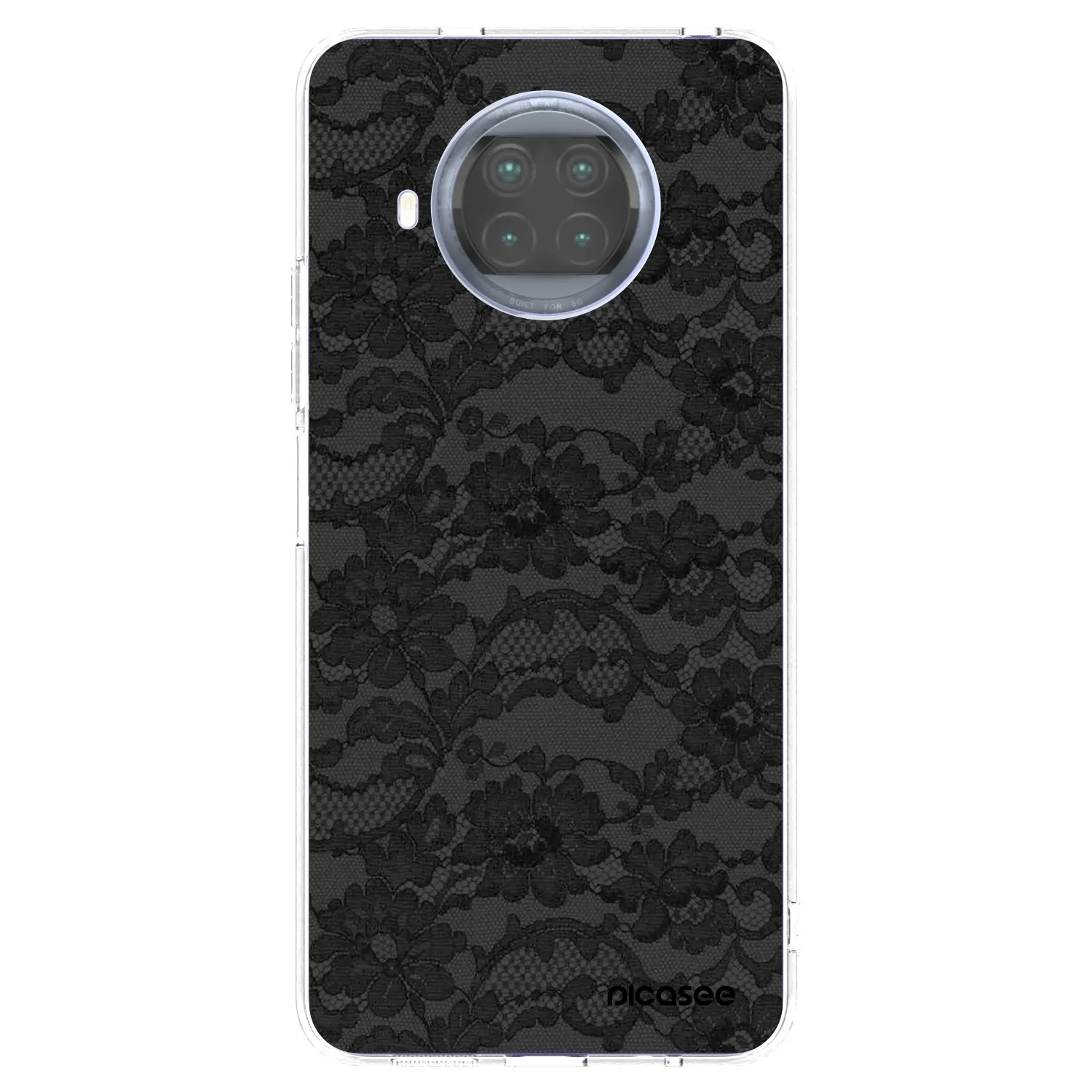 Picasee silikonowe przeźroczyste etui na Xiaomi Mi 10T Lite - Dark Elegance