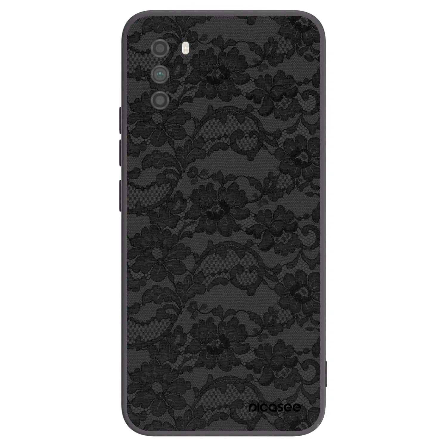 Picasee silikonowe czarne etui na Xiaomi Poco M3 - Dark Elegance