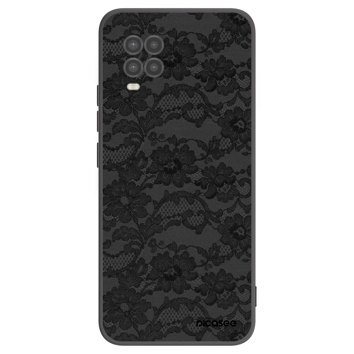 Picasee silikonowe czarne etui na Xiaomi Mi 10 Lite - Dark Elegance