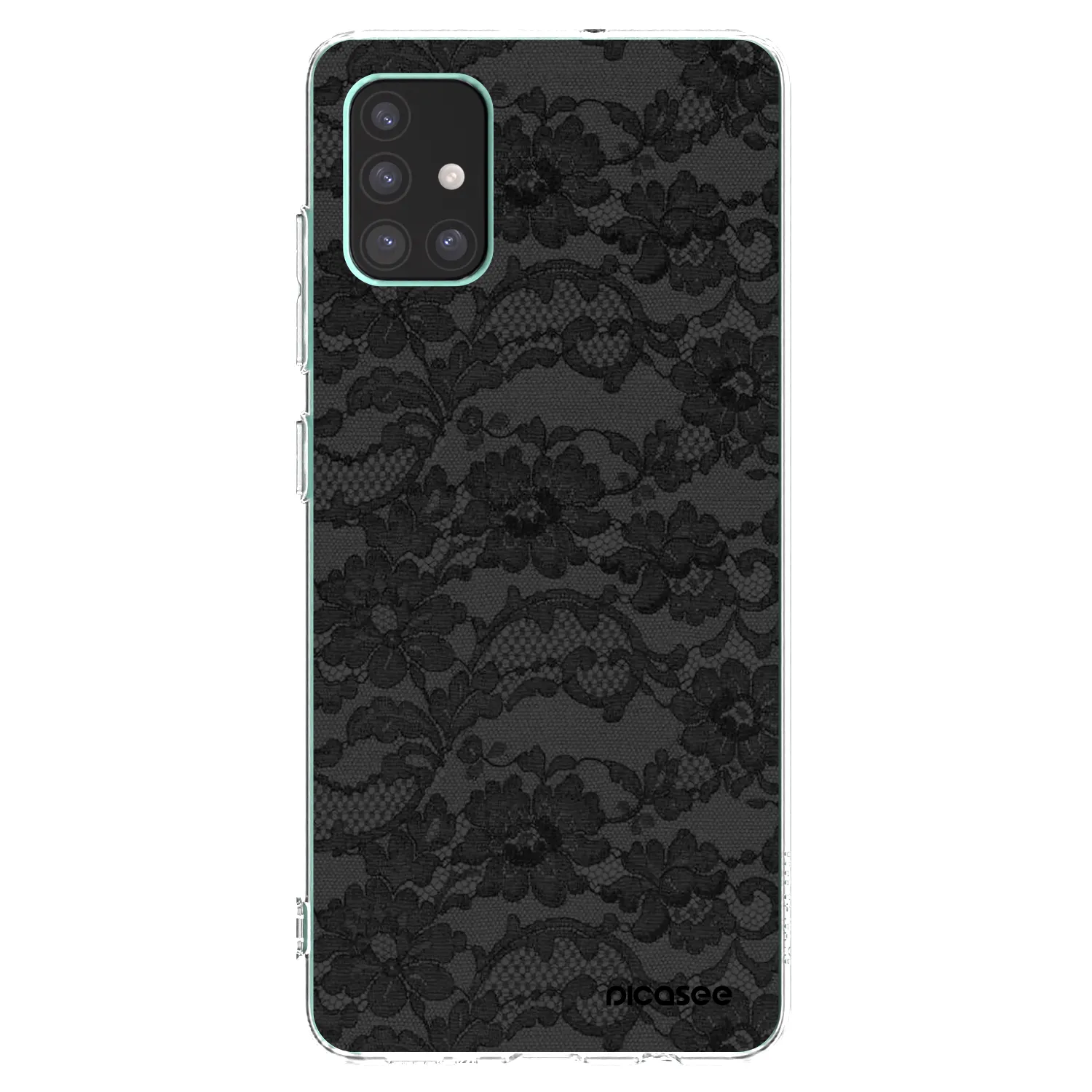 Picasee silikonowe przeźroczyste etui na Samsung Galaxy M51 M515F - Dark Elegance