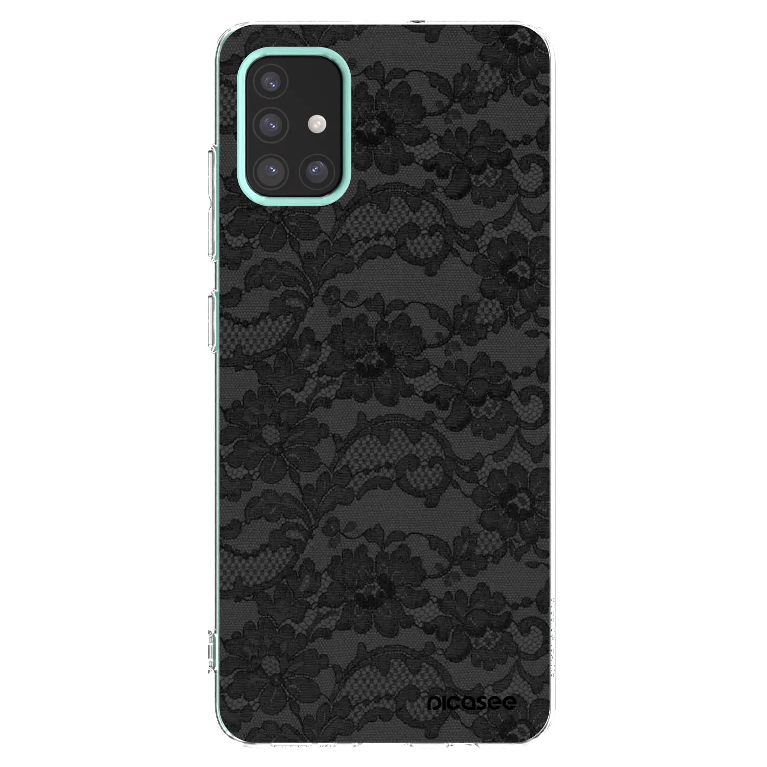Picasee silikonowe przeźroczyste etui na Samsung Galaxy M31s - Dark Elegance
