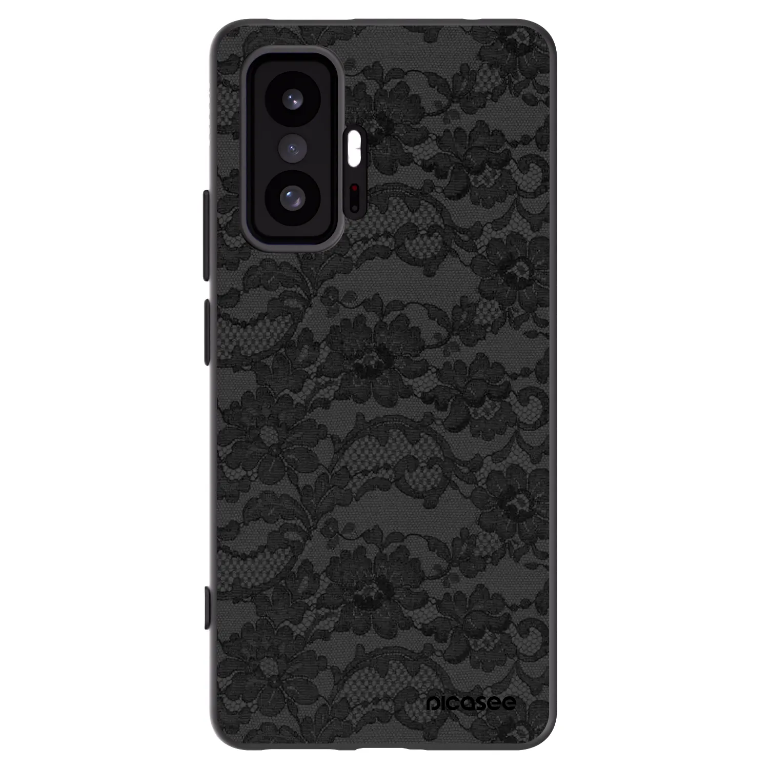 Picasee silikonowe czarne etui na Xiaomi 11T Pro - Dark Elegance