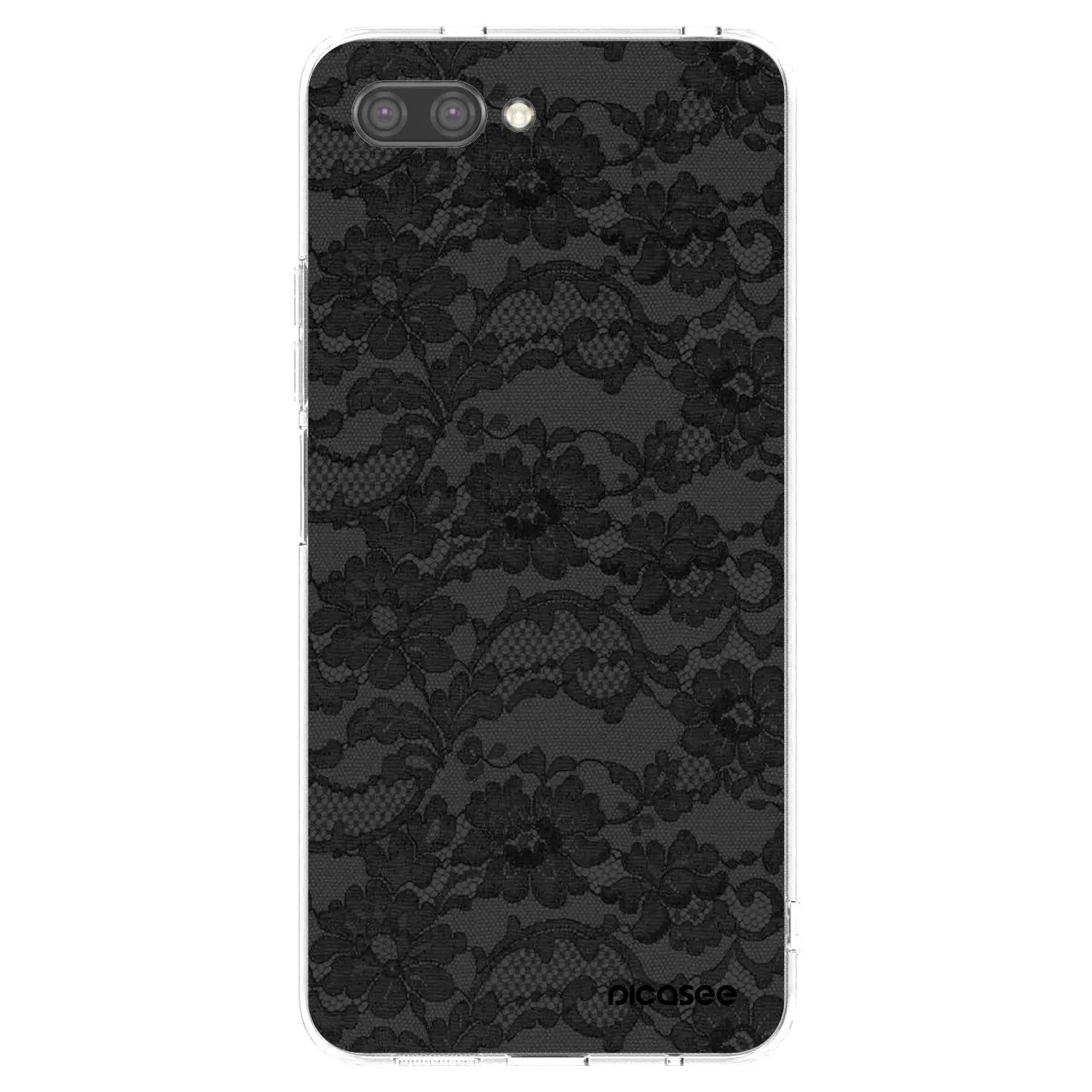 Picasee silikonowe przeźroczyste etui na Honor 10 - Dark Elegance