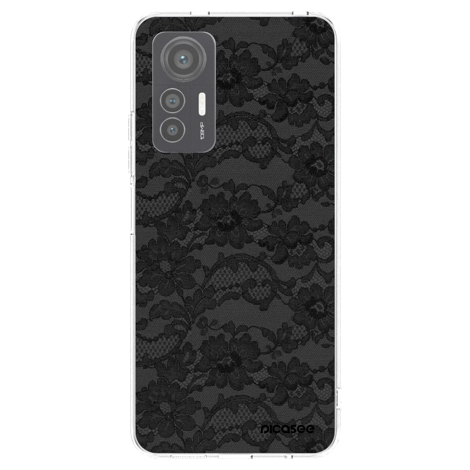 Picasee silikonowe przeźroczyste etui na Xiaomi 12 Lite - Dark Elegance