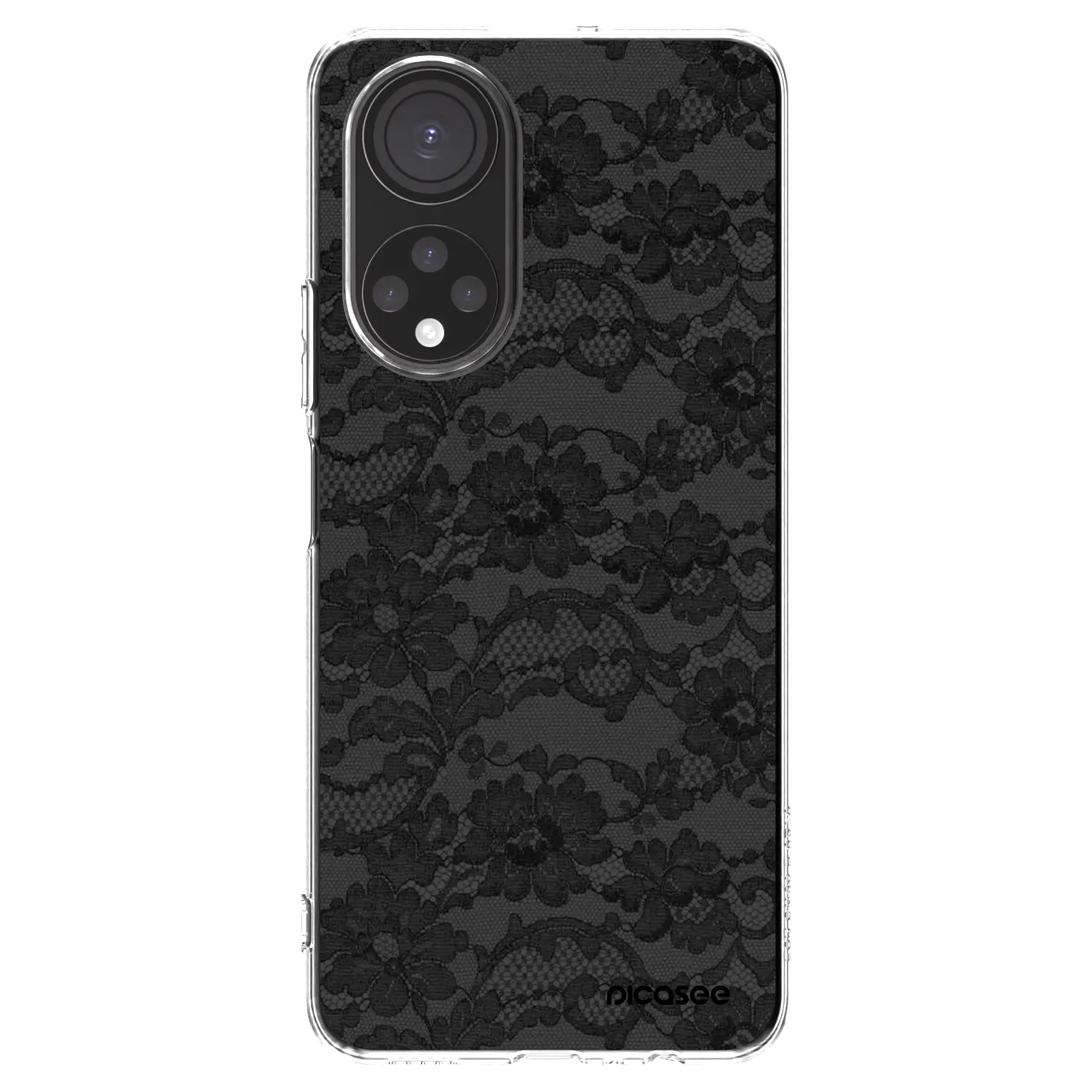 Picasee silikonowe przeźroczyste etui na Honor X7 - Dark Elegance