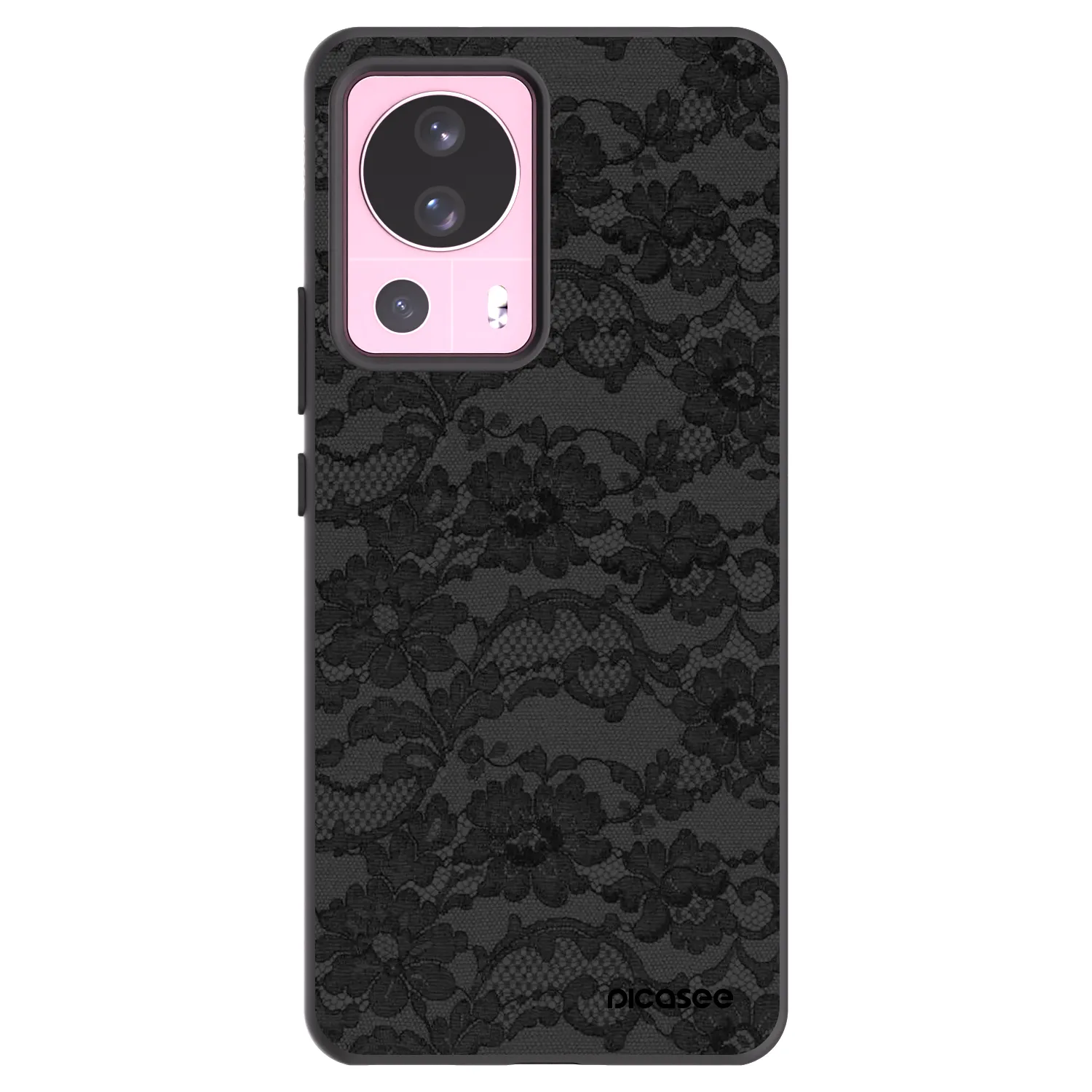 Picasee silikonowe czarne etui na Xiaomi 13 Lite - Dark Elegance