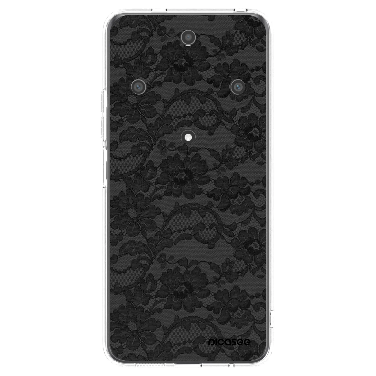 Picasee silikonowe przeźroczyste etui na Honor Magic5 Lite 5G - Dark Elegance