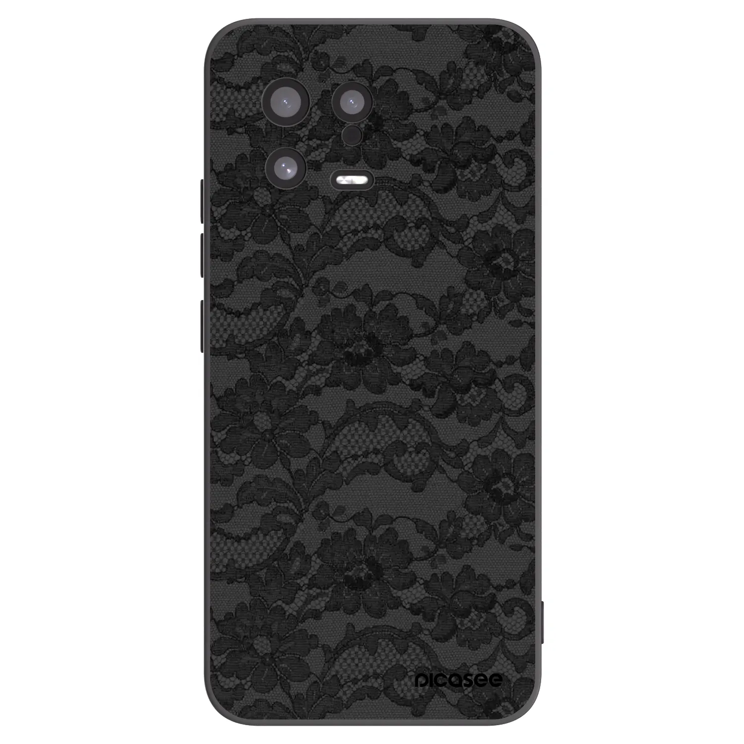 Picasee silikonowe czarne etui na Xiaomi 13 - Dark Elegance