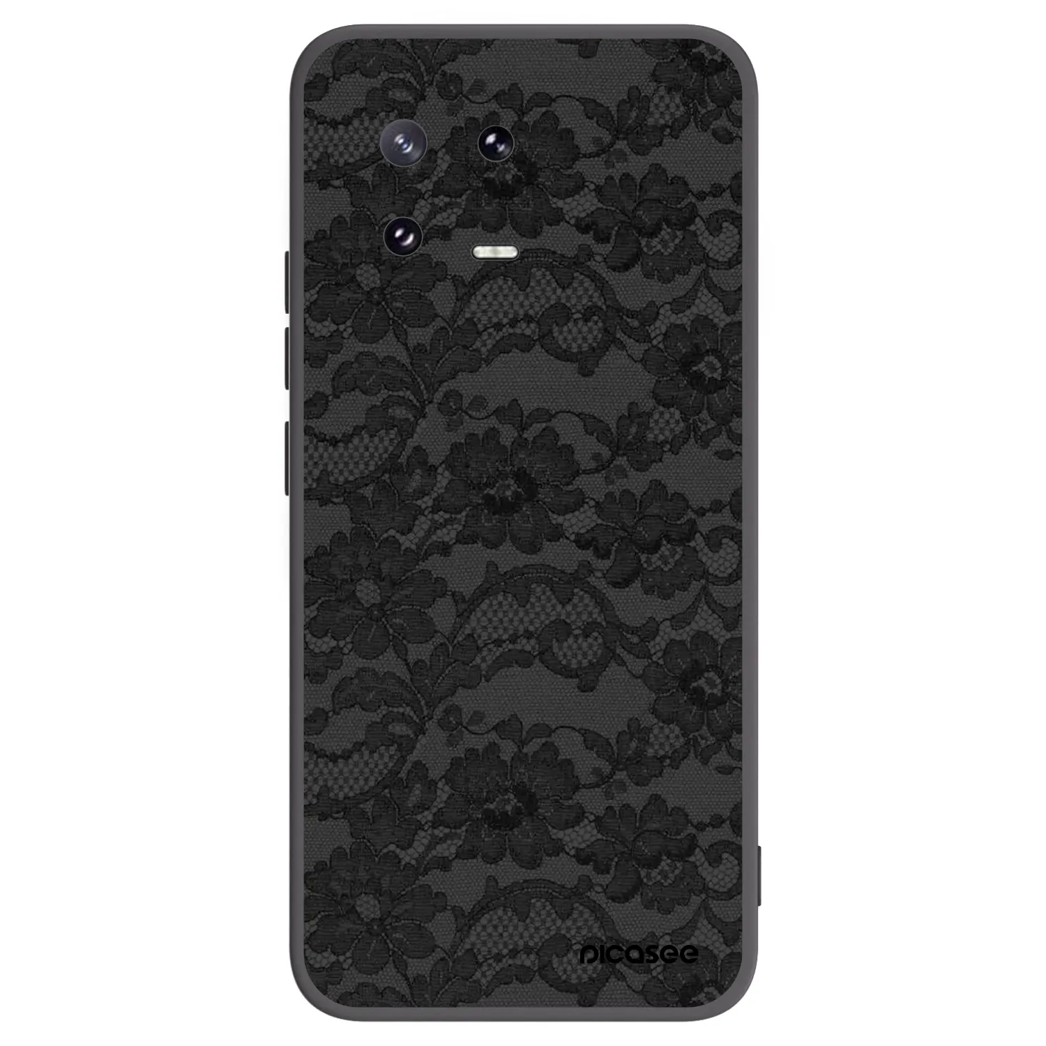 Picasee silikonowe czarne etui na Xiaomi 13 Pro - Dark Elegance