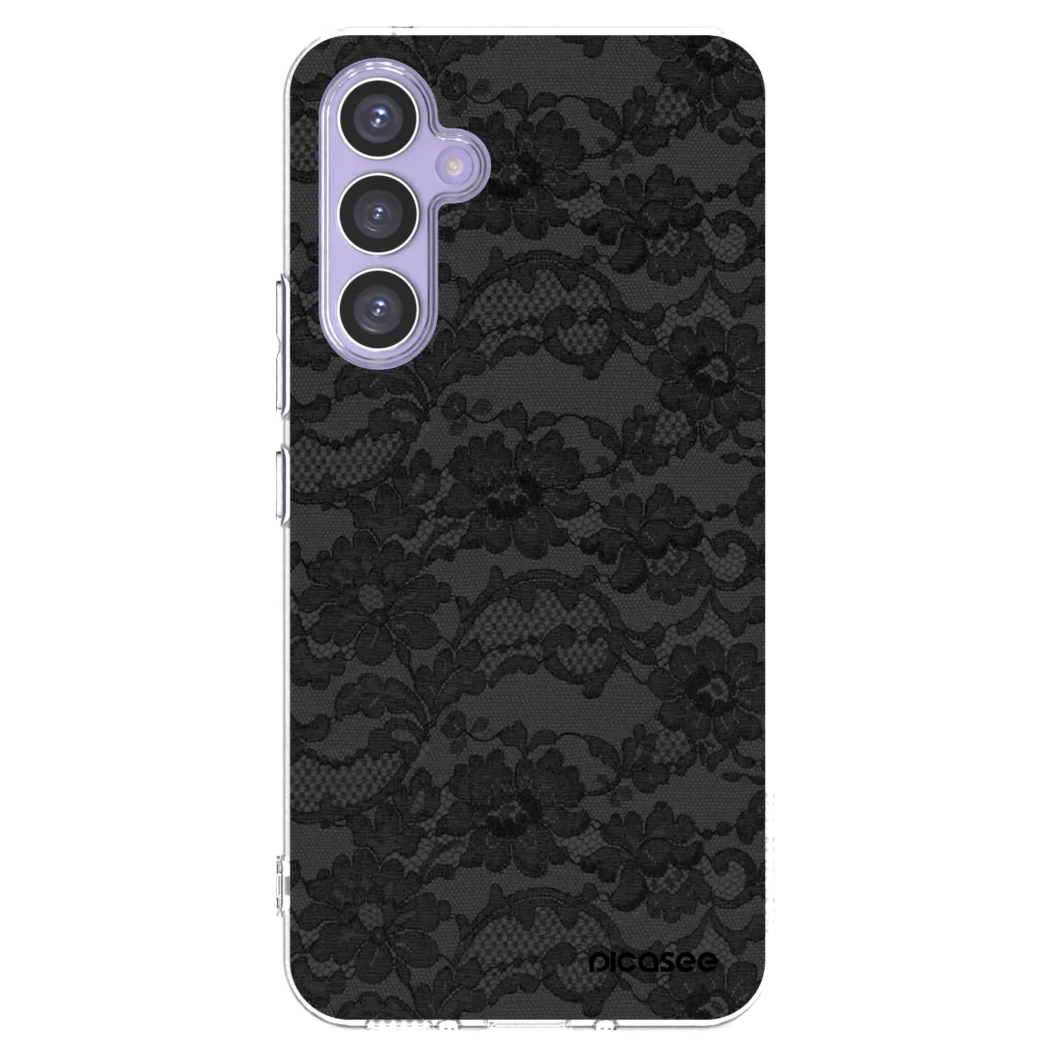 Picasee silikonowe przeźroczyste etui na Samsung Galaxy A54 5G A546B - Dark Elegance