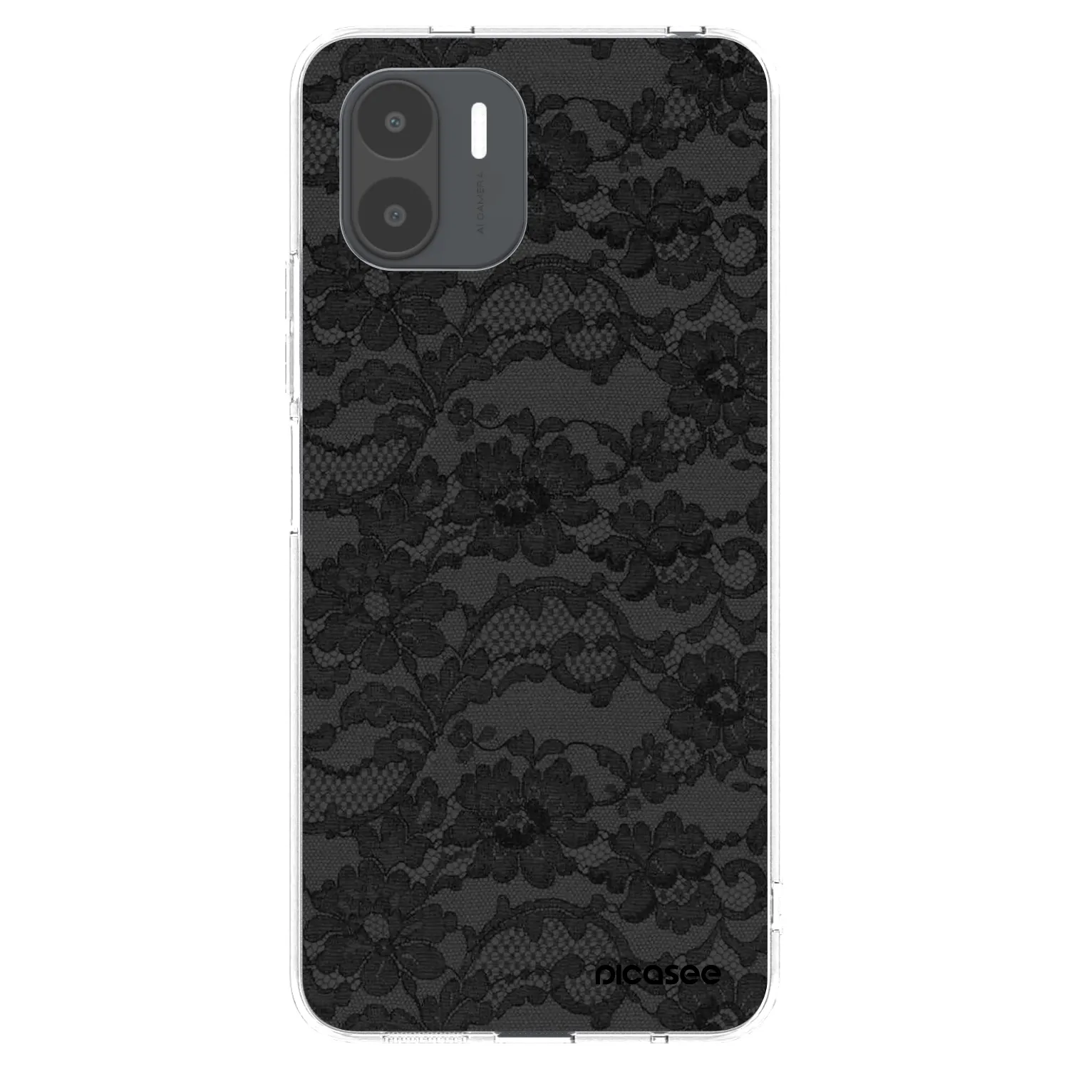 Picasee silikonowe przeźroczyste etui na Xiaomi Redmi A2 - Dark Elegance