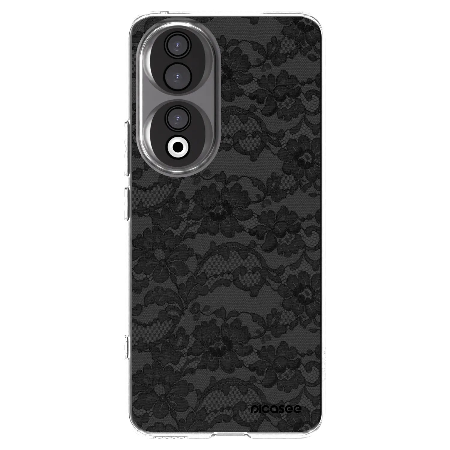 Picasee silikonowe przeźroczyste etui na Honor 90 5G - Dark Elegance