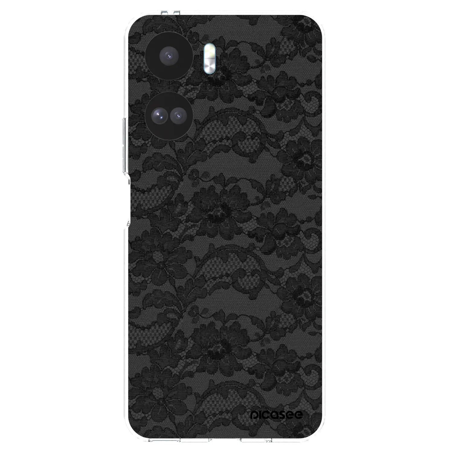 Picasee silikonowe przeźroczyste etui na Honor 90 Lite 5G - Dark Elegance