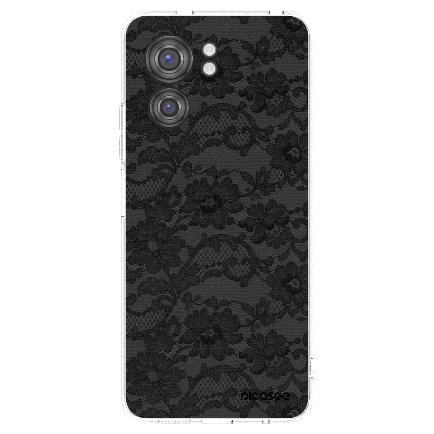 Picasee silikonowe przeźroczyste etui na Motorola Edge 40 - Dark Elegance