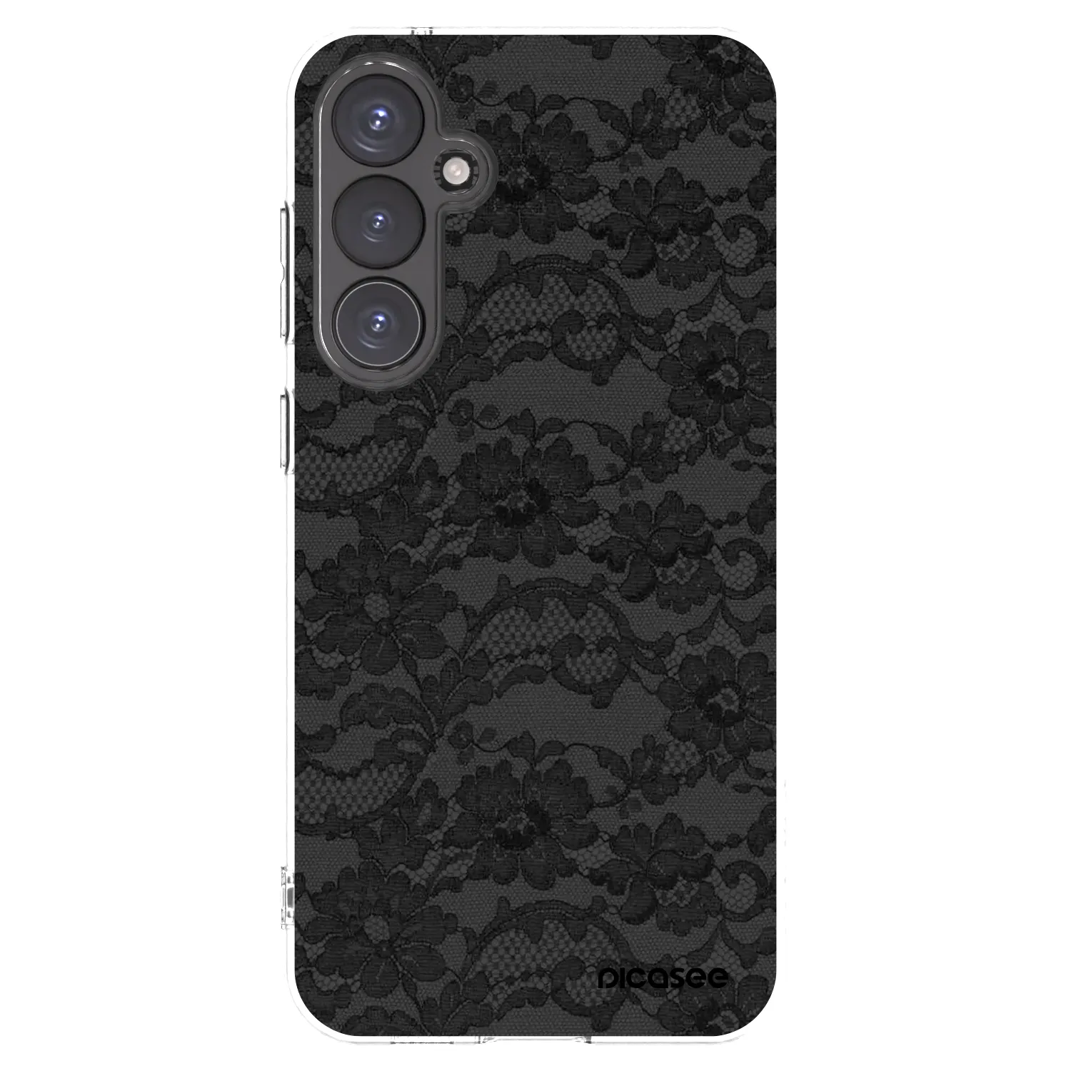 Picasee silikonowe przeźroczyste etui na Samsung Galaxy S23 FE S711B - Dark Elegance