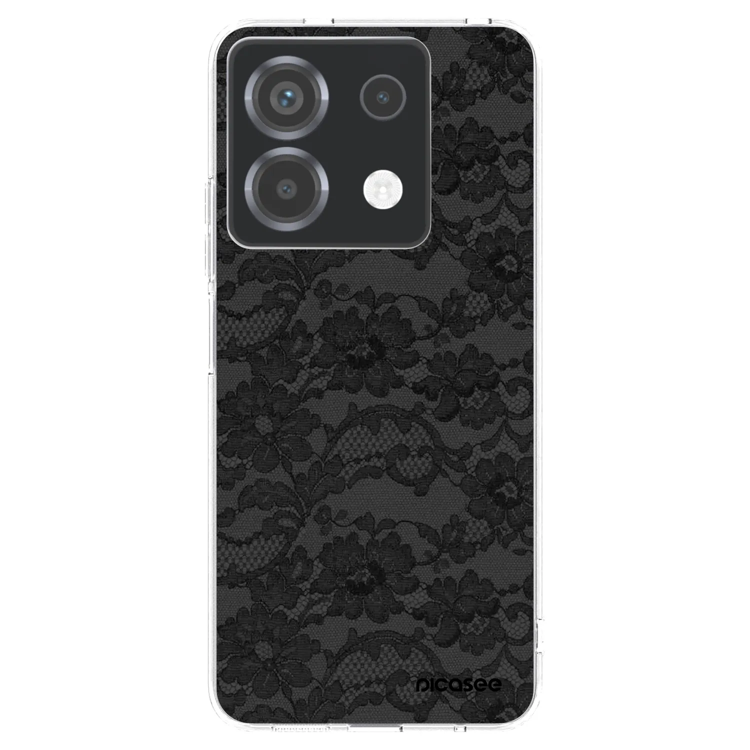 Picasee silikonowe przeźroczyste etui na Xiaomi Poco X6 - Dark Elegance