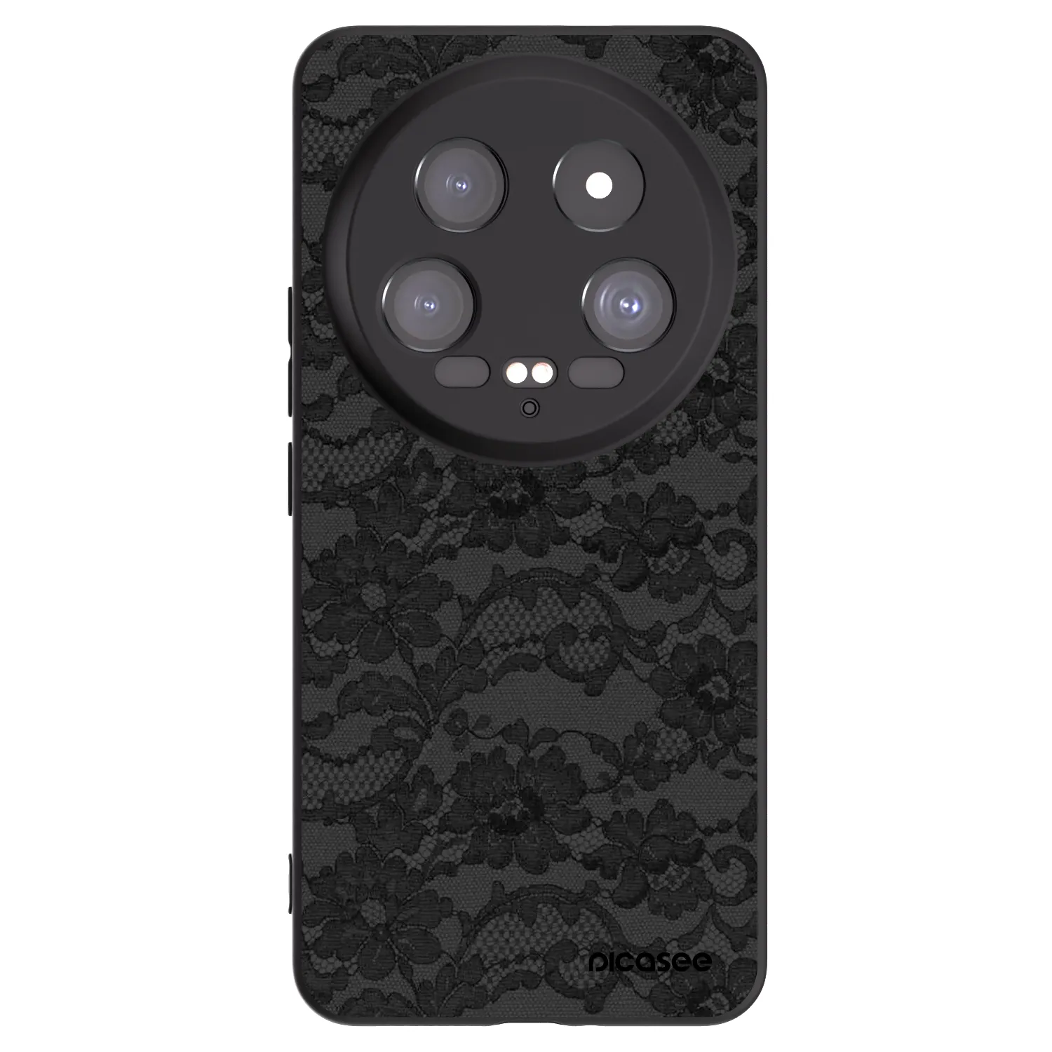 Picasee silikonowe czarne etui na Xiaomi 14 Ultra - Dark Elegance