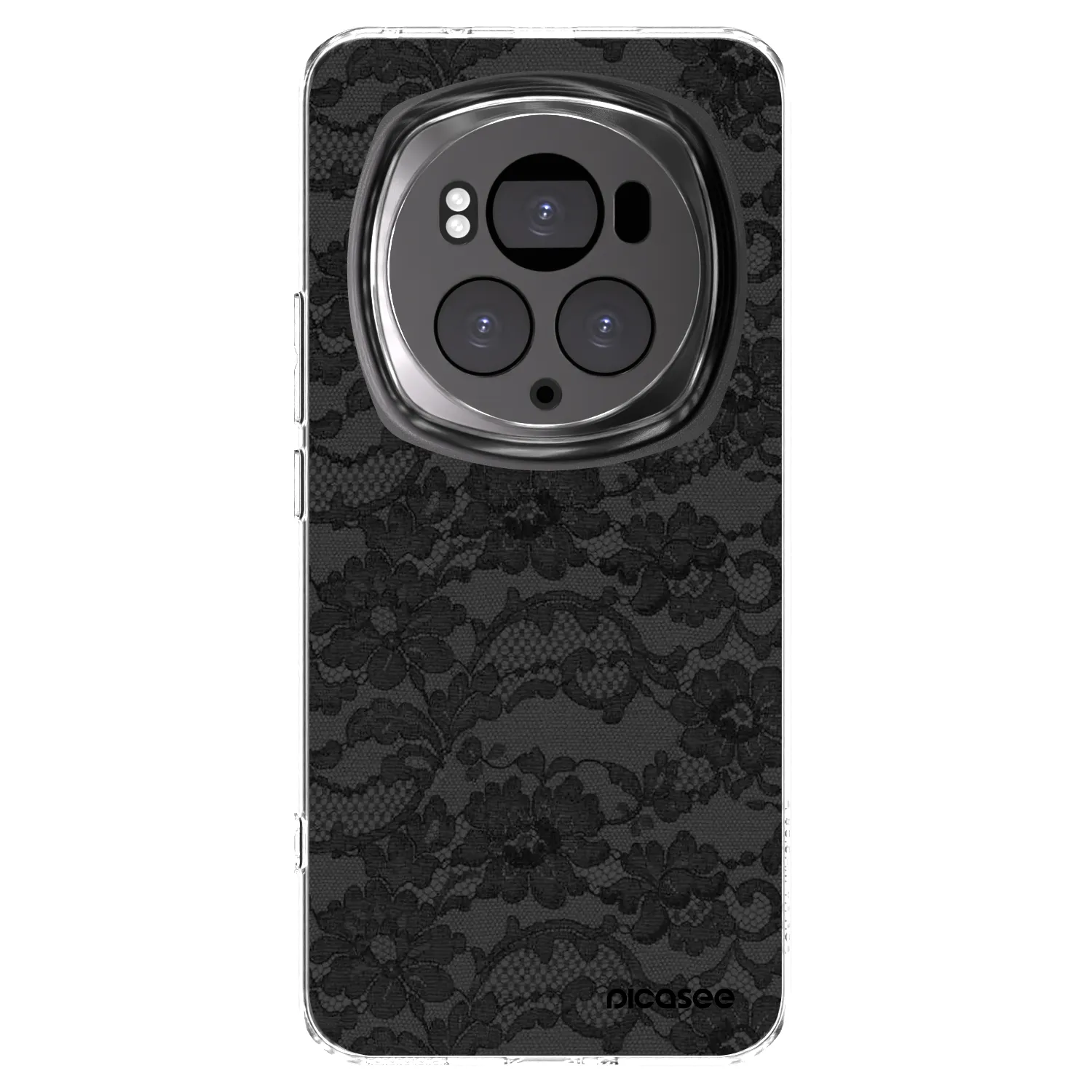 Picasee silikonowe przeźroczyste etui na Honor Magic6 Pro - Dark Elegance