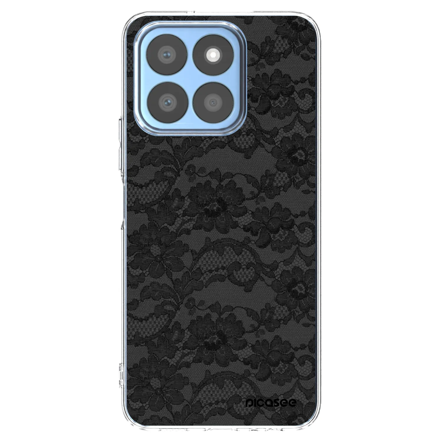 Picasee silikonowe przeźroczyste etui na Honor X8b - Dark Elegance
