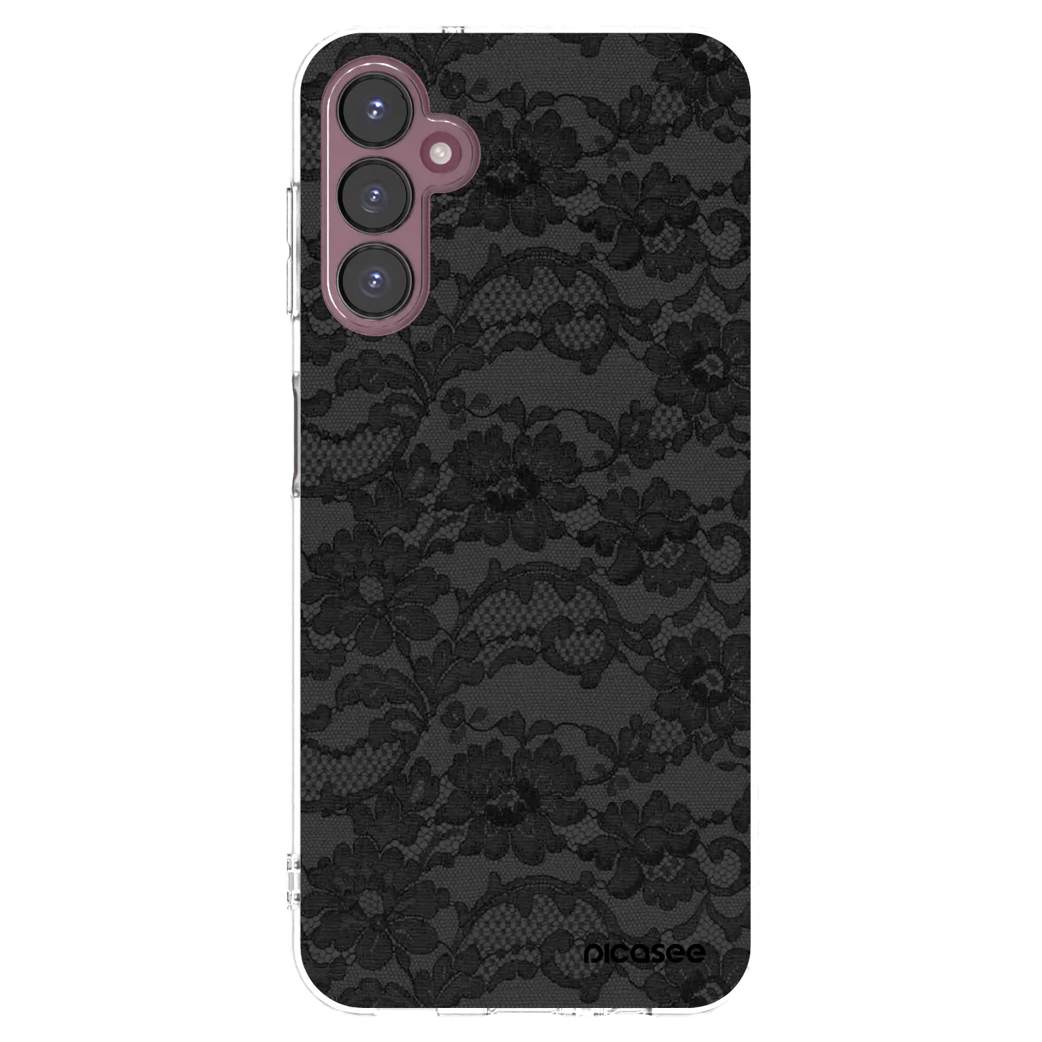 Picasee silikonowe przeźroczyste etui na Samsung Galaxy A05s A057G - Dark Elegance