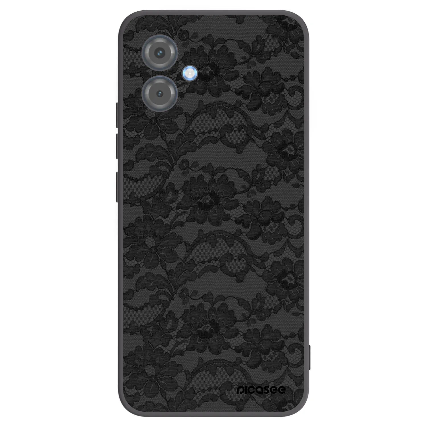 Picasee silikonowe czarne etui na Motorola Moto G14 - Dark Elegance