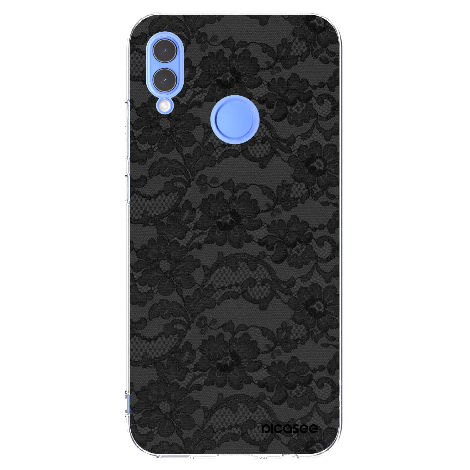 Picasee silikonowe przeźroczyste etui na Honor 10 Lite - Dark Elegance